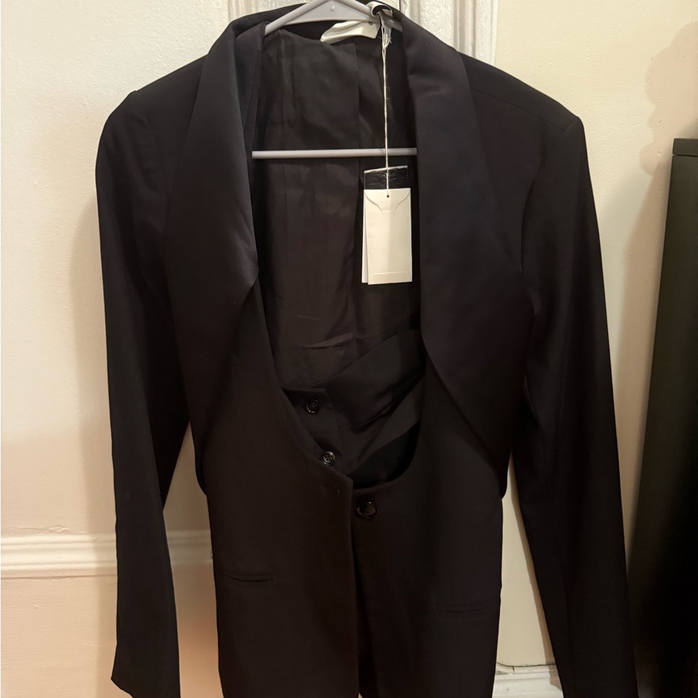 3.1 Phillip Lim Black Blazer Elegant Suit Jacket